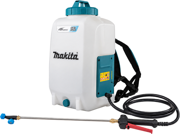 Makita DUS158Z - Pulvérisateur dorsal à batterie 18 V - SANS BATTERIE NI CHARGEUR