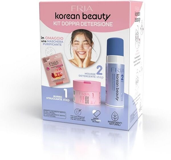 Antica Farmacia Orlandi Fria Korean Beauty Kit Doppia Detersione Viso