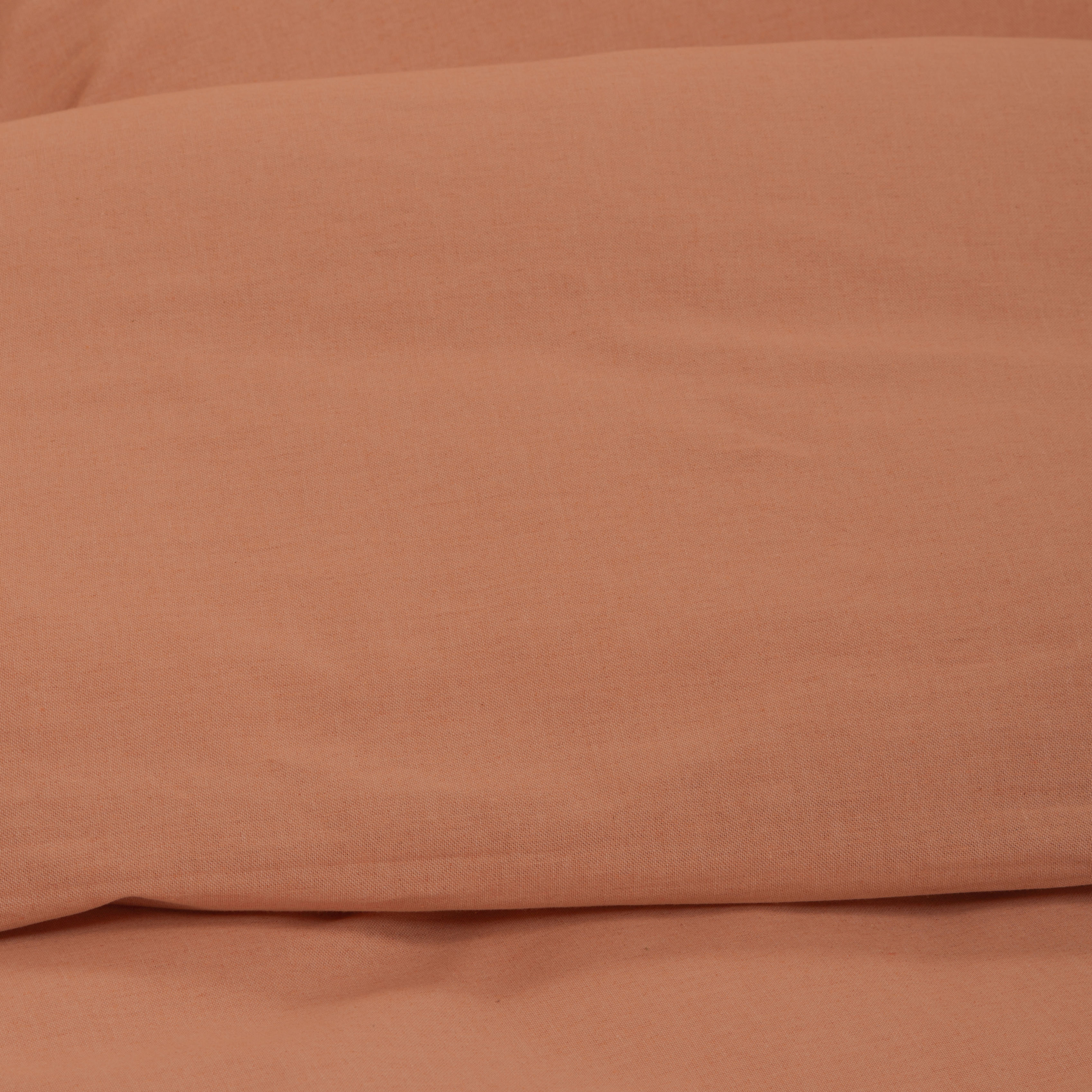 Bettwäsche SETEX "Chambray", rot (rostrot), B/L: 200cm x 220cm, 1 Stk., 2 Stk., Chambray, B/L: 80cm x 80cm & 80cm x 80cm, 3 Stk., Chambray, Obermaterial: 90% Baumwolle, 10% Polyester, Bettwäsche, Bettwäsche, in diversen Uni-Tönen rostrot B/L: 200cm x 220c