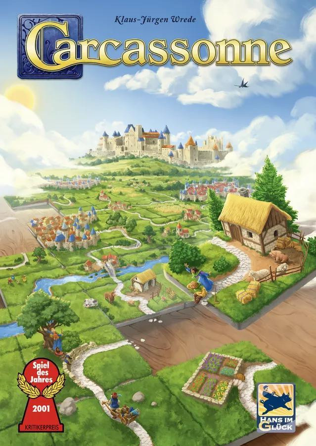 Asmodee Carcassonne Bordspel Strategie voor de Familie vanaf 7 jaar