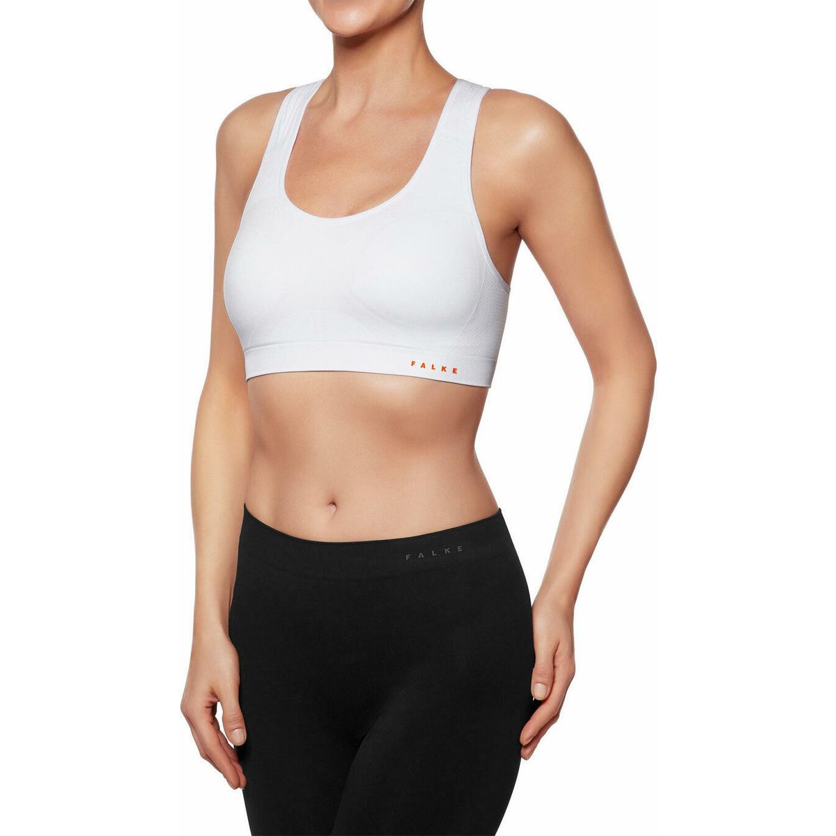 Falke Madison Low Support Damen Sport-bh white (2860) (2860) M 37465-2860-M