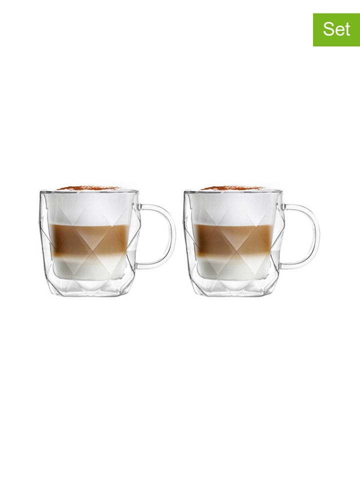 Vialli Design 2er-Set: Becher - 330 ml - onesize