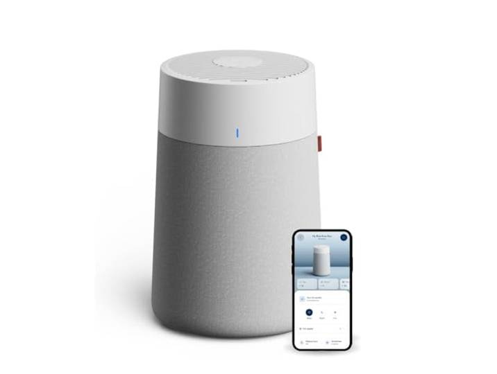 BLUEAIR-LUCHTREINIGERS voor kleine kamers, slaapkamer, huis, reinigt 86 m2 in één uur, HEPASilent-luchtverfrisser voor huisdieren, allergenen, virus, stof, schimmel, rook - Blue Pure 511i Max