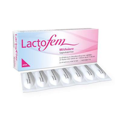 Lactofem Milchsäure Vaginalzäpfchen 14 St Suppositorien