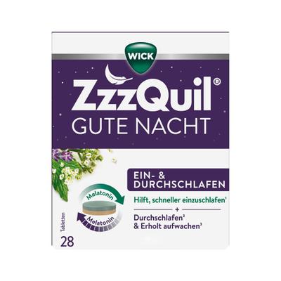 Wick ZzzQuil Gute Nacht Ein- und Durchschlafen TAB 28 St Tabletten