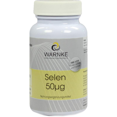 Warnke Vitalstoffe GmbH SELEN 50 µg Tabletten 75 g 02204422