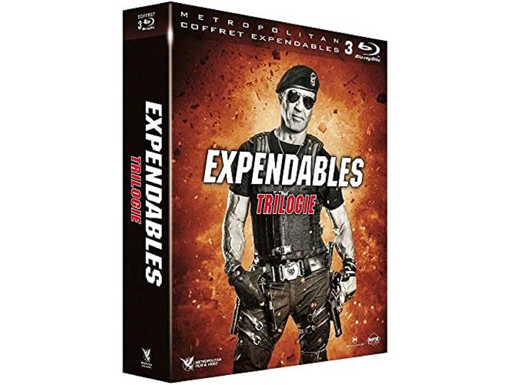 Coffret expendables - trilogie - 3 brd