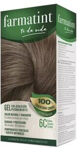 Farmatint Gel 6C Loiro Escuro Cinza 150 ml