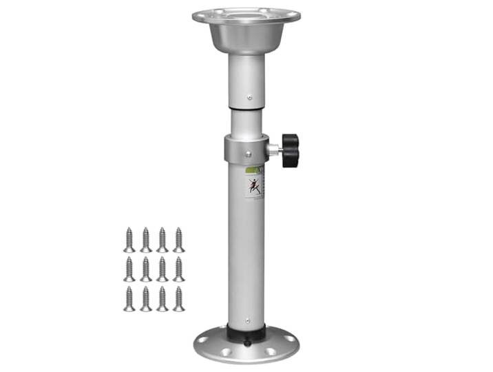KAMRVLAAI Wohnmobil, Bootstisch, Sockel, verstellbar, 40 - 71 cm, robustes, abnehmbares Tischbein-Set für Marine, Ponton, Wohnmobil, Dinette