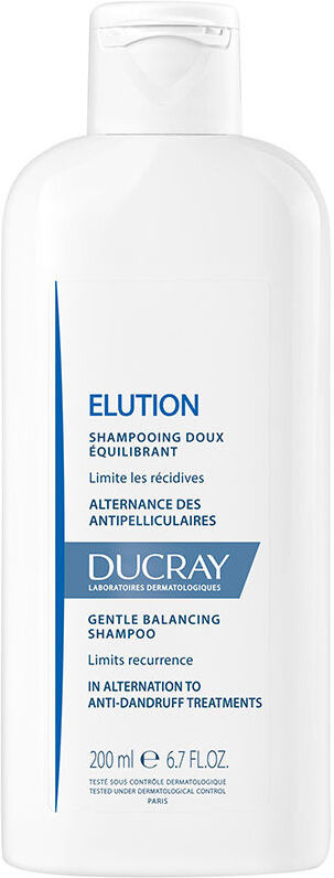 Ducray Elucion shampooing rééquilibrant antipelliculaire doux 200 ml