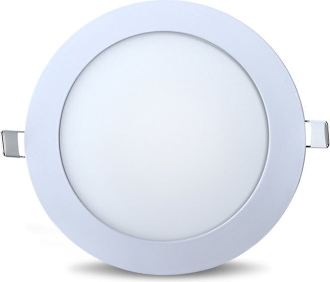 Braytron LED inbouwspot, rond, warm wit (3000K), 12W, 910 lumen
