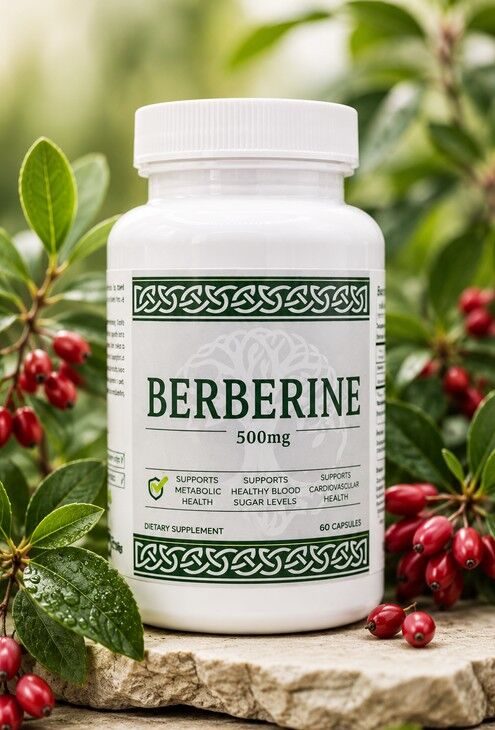 Pleasuredome Berberine 500mg capsules