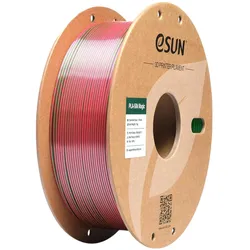 eSUN EPLA-SILK MAGIC 1,75mm RED GREEN 1kg (PLA, 1000 g, 1.75 mm), Filament, Rot, Grün, Mehrfarbig
