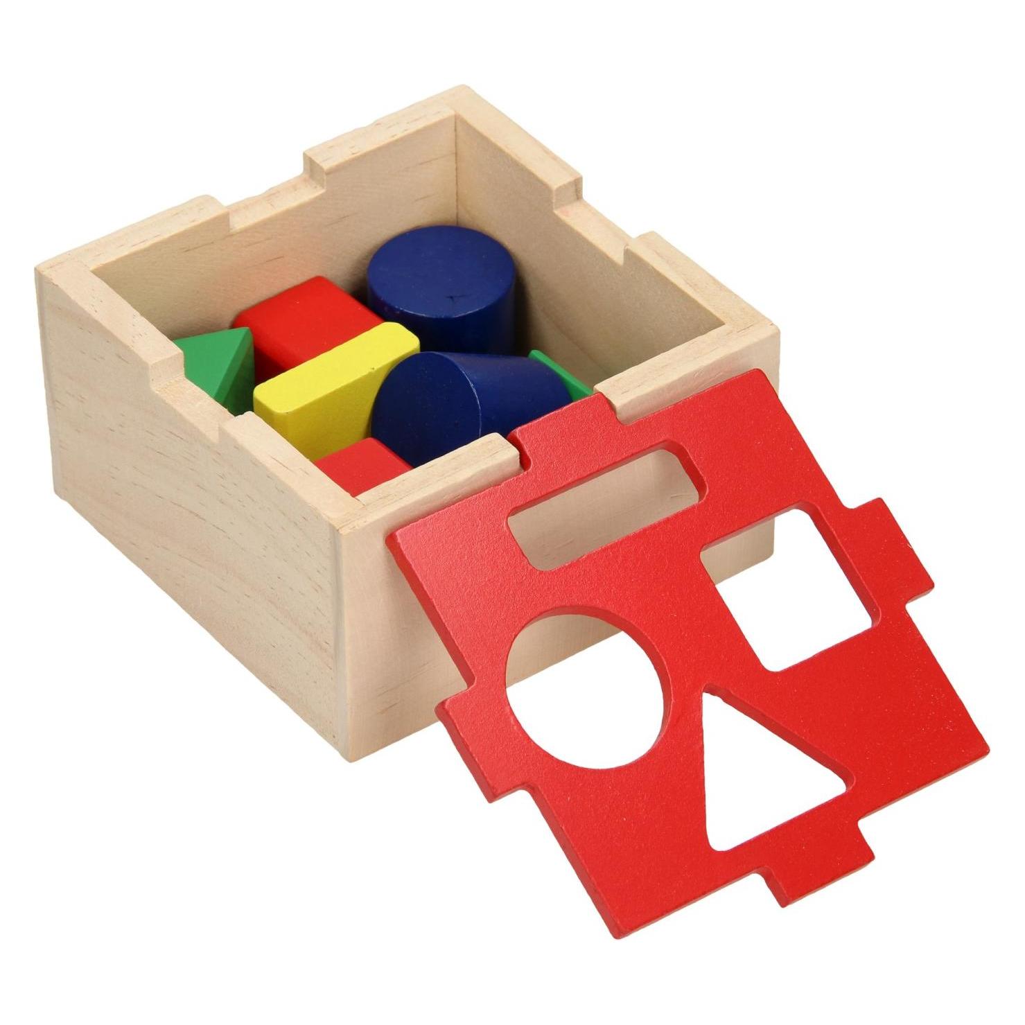 Playwood Formsortierer aus Holz mit Deckel (66853466)
