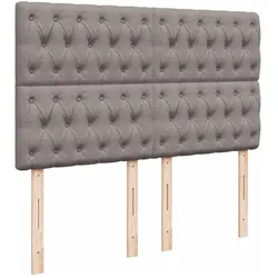 vidaXL, Boxspringbett, Mackenzie (Knopfheftung Design) (140 x 200 cm)