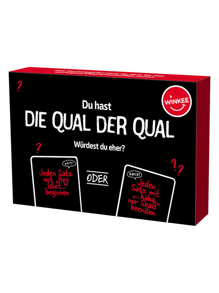 Winkee Kartenspiel ''Die Qual der Qual Kartenspiel'' - ab 12 Jahren - onesize