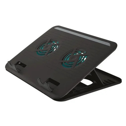 Trust Cyclone Koelstandaard voor notebook en laptop - Zwart