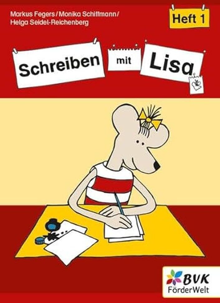 Markus Fegers - Schreiben mit Lisa - Heft 1 (Lernen mit Lisa: Materialien für Kinder mit Förderbedarf) - Preis vom 09.10.2026 07:28:09 h