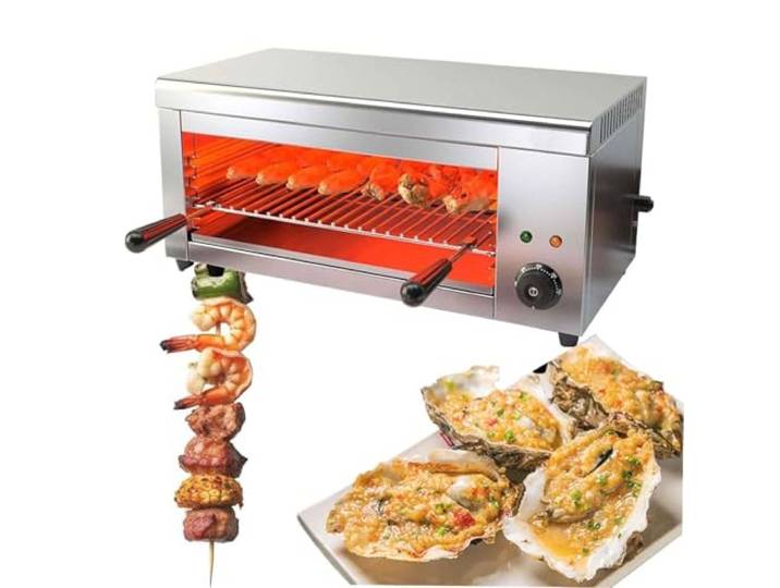 Elektrischer Tischgrill Mit 2000W & 30L - 4 Höhenverstellbare Grill-Ebenen, 50-300°C Thermostat, Rauchfrei, Ideal Für Korean BBQ, Döner Und Teppanyaki