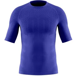 Bauerfeind Sports Herren Compression Shirt Short Sleeve blau