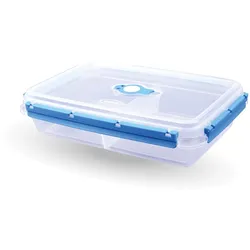 Bestlivings Frischhaltebox 2L - Brotdose im Set Blau mit Trenner - 1er Pack ( 1 Stück )