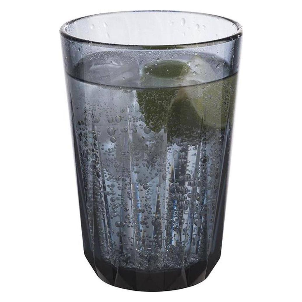 APS Trinkbecher Crystal blau D8cm H12.5cm, 300ml (0.30 l, 48x) (10514)