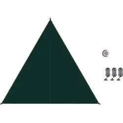 Bent TC-Zip-Canvas Single Sonnensegel 2,5 Meter jungle