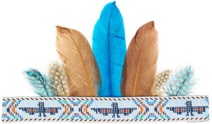 Stirnband "Indianer"