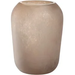 Leonardo Vase Trogolo 22 cm Glas Beige