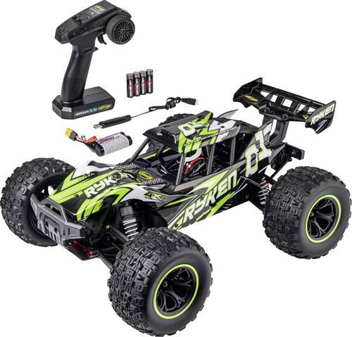 Carson Modellsport XS Ryken Grün Brushed 1:10 RC Modellauto Elektro Truggy Allradantrieb (4WD) RtR 2,4GHz