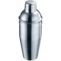 Westmark Cocktailshaker mit integriertem Sieb und Deckel, Füllvolumen: 0,75 Liter, Rostfreier Edelstahl 18/8, Silber/Gebürstet, 62832260