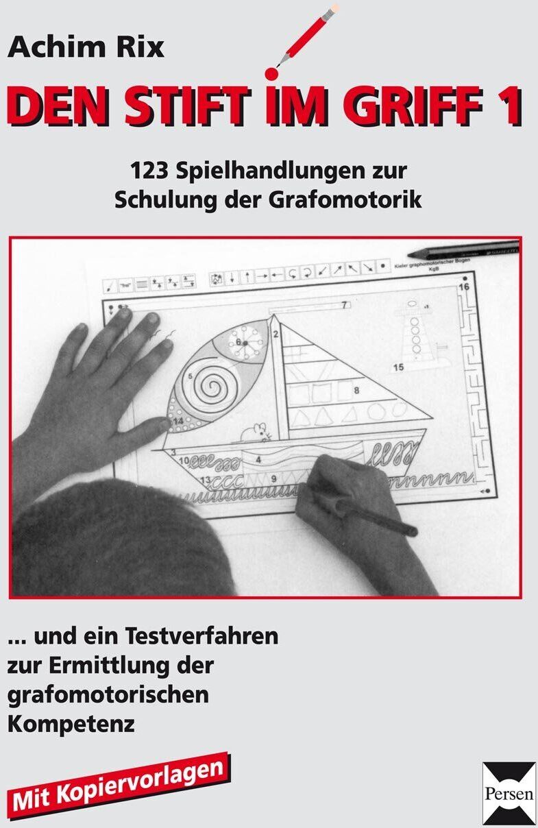 Achim Rix - Den Stift im Griff 1: 123 Spielhandlungen zur Schulung der Grafomotorik (1. Klasse) - Preis vom 10.10.2026 11:48:34 h