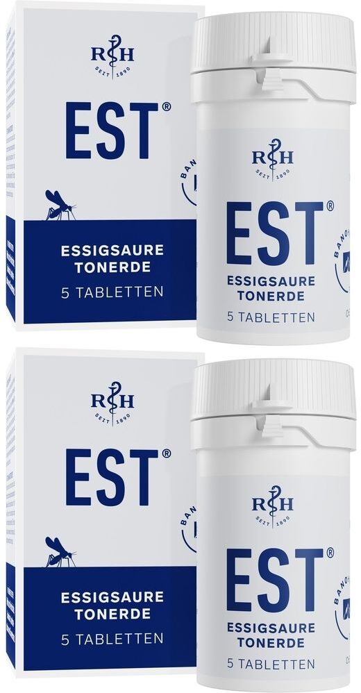Rösch & Handel EST Essigsaure Tonerde Tabletten zum Auflösen 2x 2x5 St