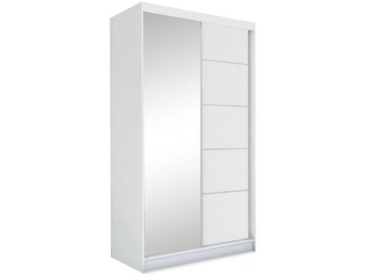 Beautysofa Kleiderschrank Marika Schrank mit Schubladeneinsätzen (moderner Kleiderschrank mit Schwebetüren, Kleiderstange und Einlegeböden) Schwebetürenschrank mit Spiegel