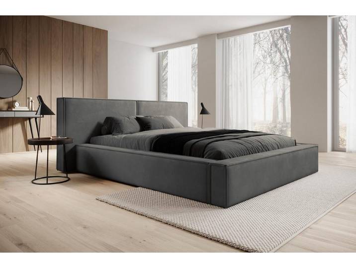 Compleo Polsterbett HEVEN mit Bettkasten & Lattenrost, Designerbett, Kopfteil (Kostenlose Lieferung! TOP ANGEBOT), Hochwertiges Schlafzimmermöbel in verschiedenen Größen!
