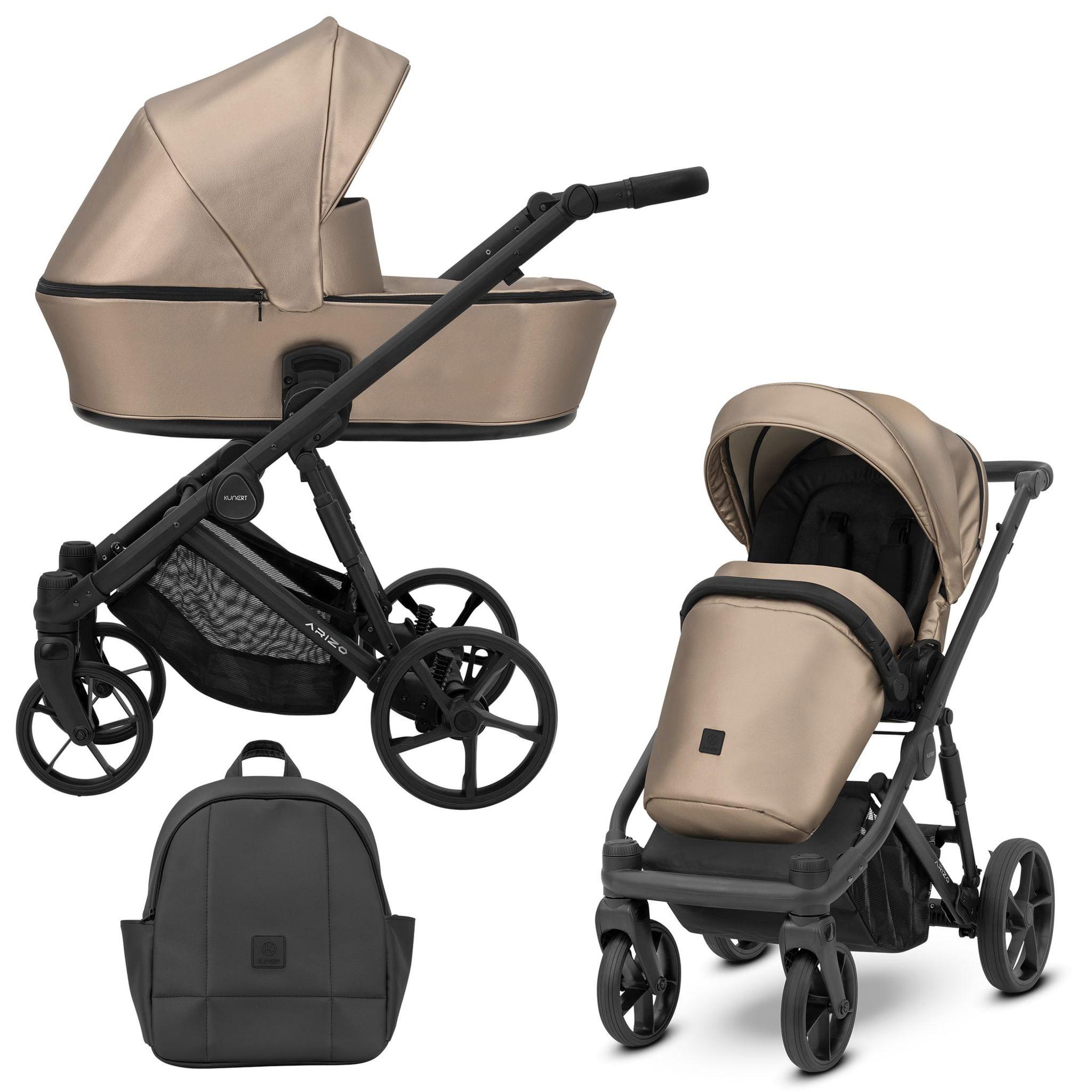 Kinderwagen Kunert Arizo 2in1 - Farbe: Cappuccino Eco
