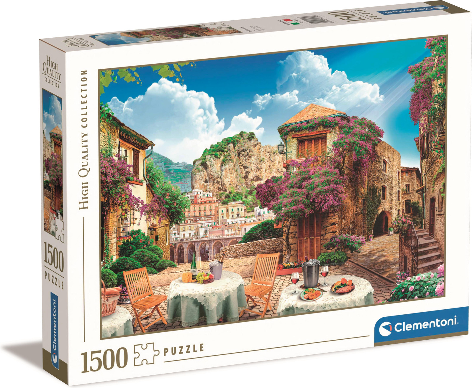 Clementoni Italiaans Uitzicht Puzzel Collectie 1500 Onderdelen