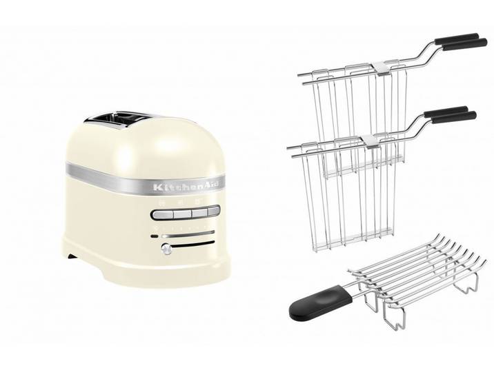 KitchenAid Toaster KitchenAid Paket 2, 2-Scheiben Toaster Artisan 5KMT2204
