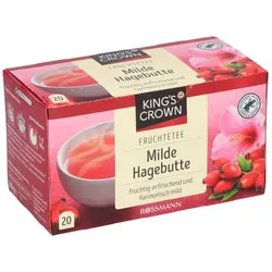 Kings Crown Früchtetee »Milde Hagebutte« Tassenportion, 20er-Pack