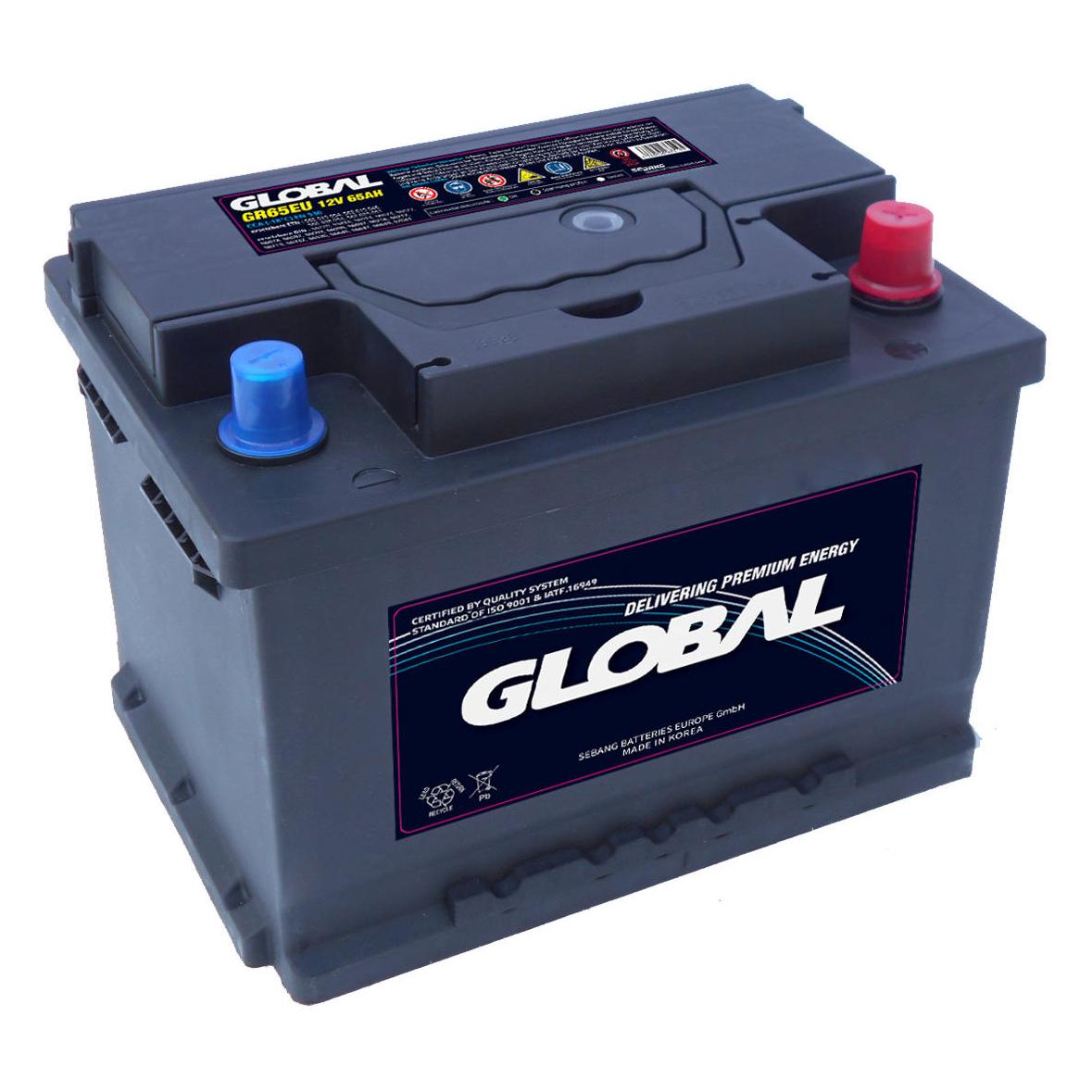 Global BATTERIE 12V 65AH 540A DIN EUROPA GR065EU (GR065EU)