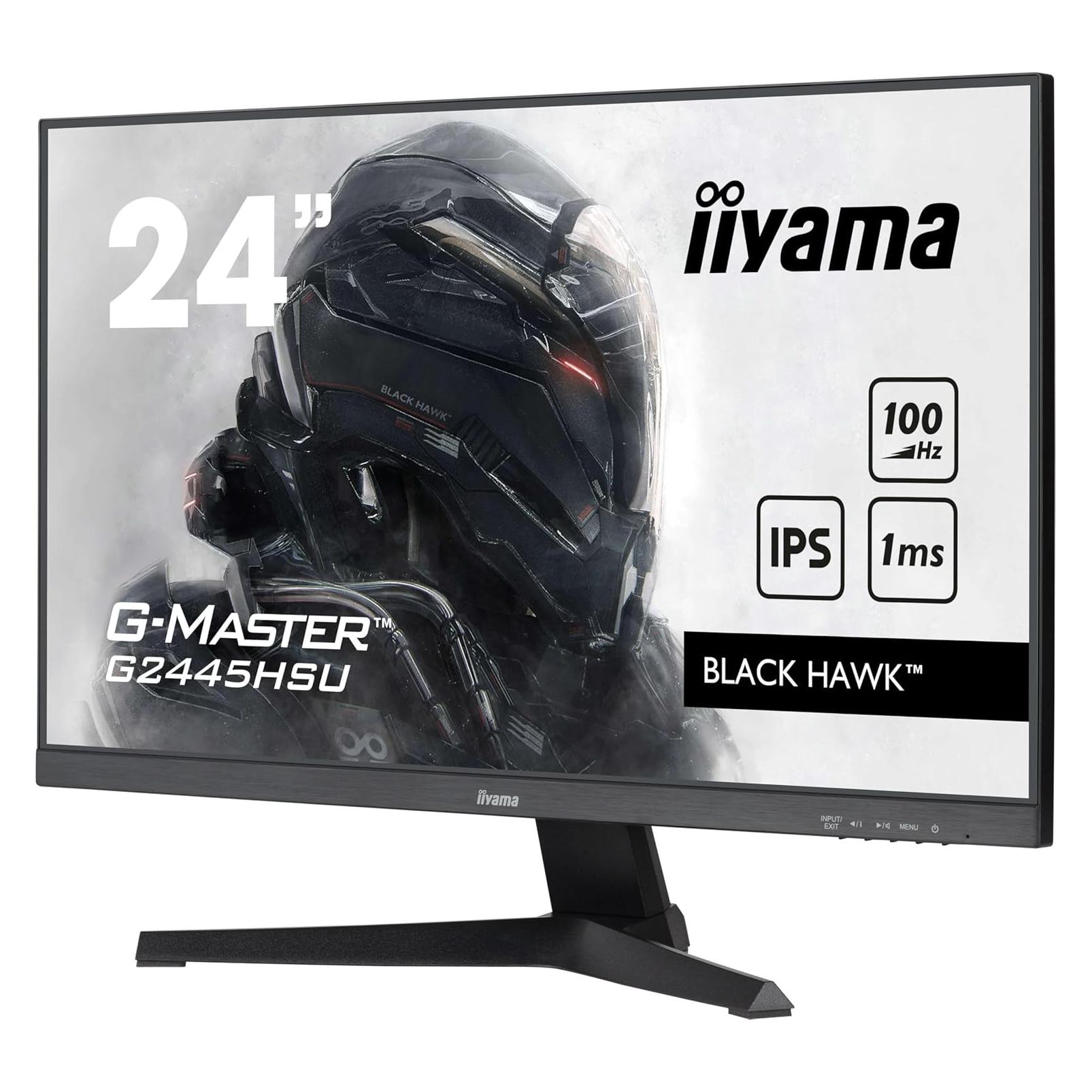 iiyama Monitor G2445HSU-B2 (1920 x 1080 Pixel, 24") (G2445HSU-B2)