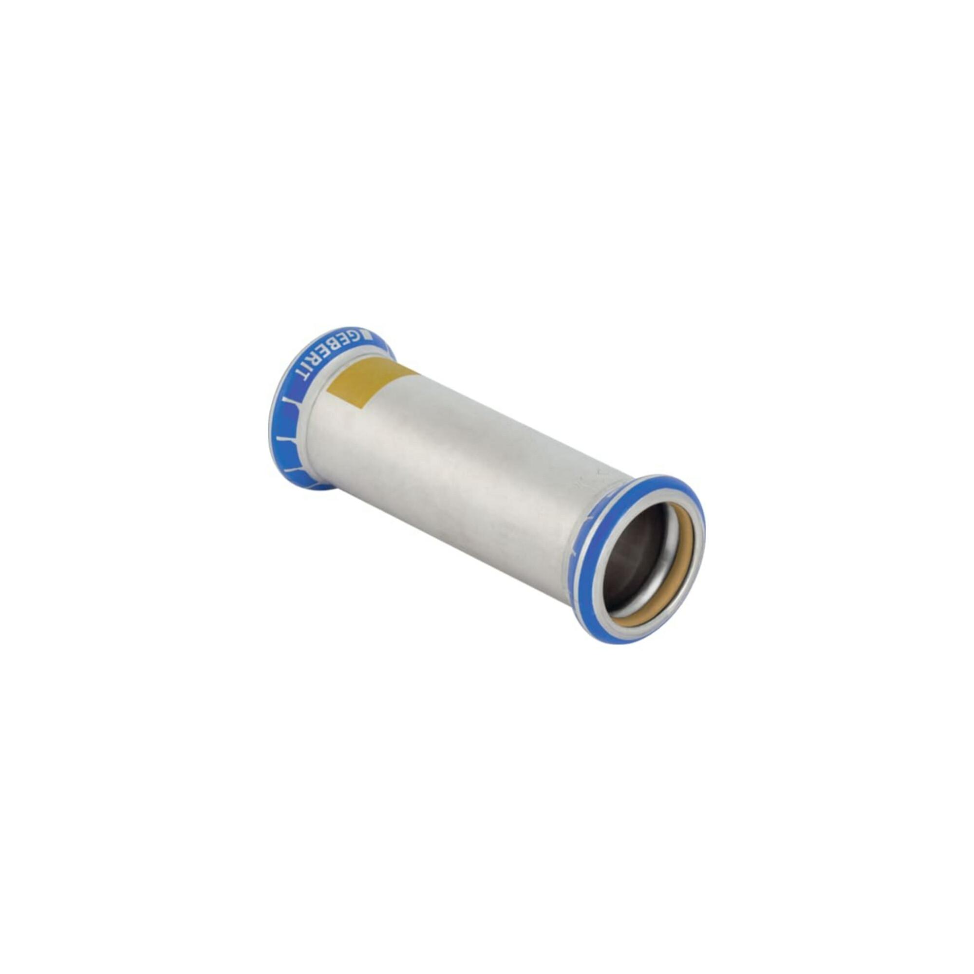 Geberit Gas-Schiebemuffe Mapress d 108mm, f Natur- u. Fl.-Gas, Edelstahl (34122)