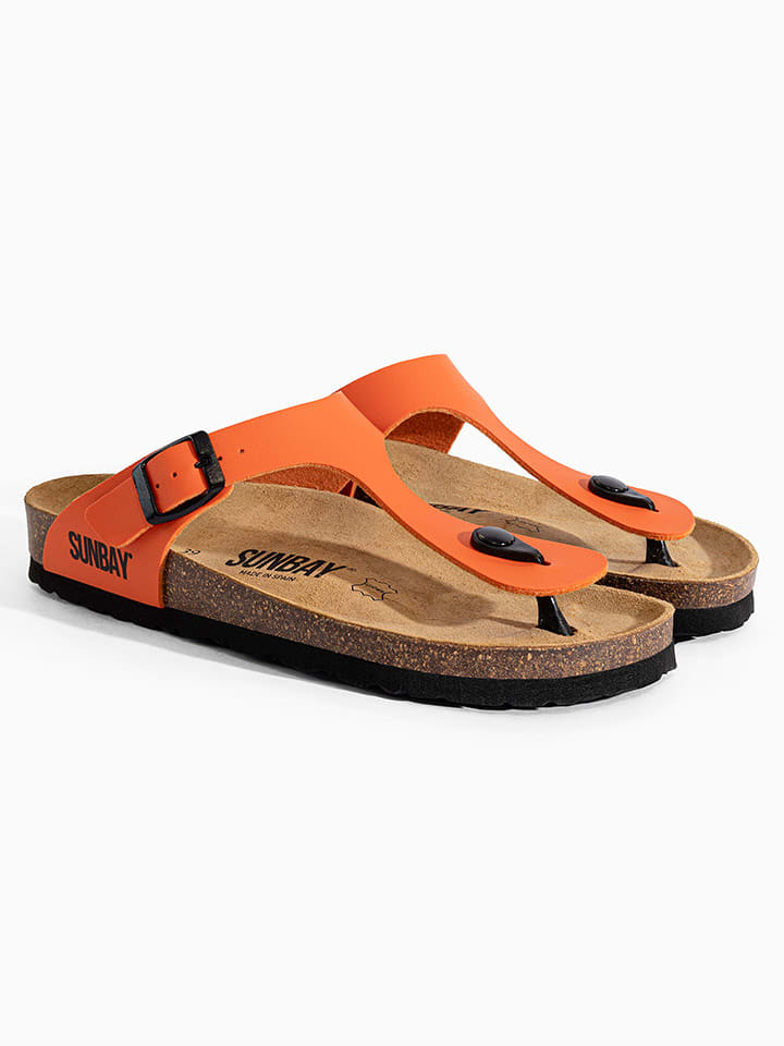 Sunbay Zehentrenner "Camelia" in Orange - 39
