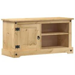 Helloshop26 - Corona Multimedia-TV-Ständer TV-Regal Sideboard Esszimmer Wohnzimmer Schlafzimmer 100 x 37 x 52 cm Massivholz Kiefer 02_0027563