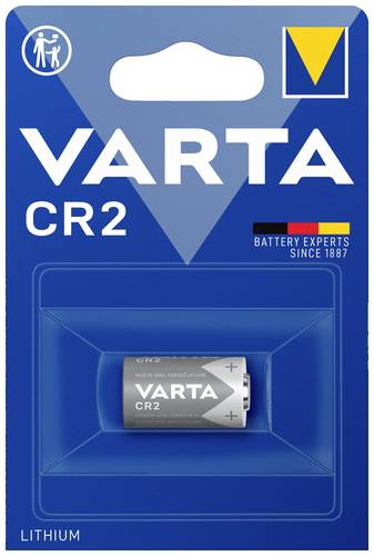 Varta LITHIUM Cylindrical CR2 Bli 1 Fotobatterie CR2 Lithium 880 mAh 3 V 1 St.