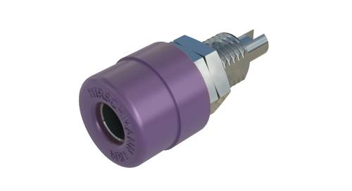 Hirschmann Test & Measurement BIL 20 vi Laborbuchse Buchse, Einbau vertikal Stift-Ø: 4mm Violett