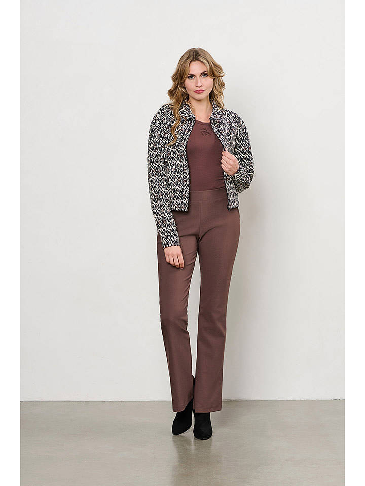 &Co Woman Hose "Pacey" in Braun - S