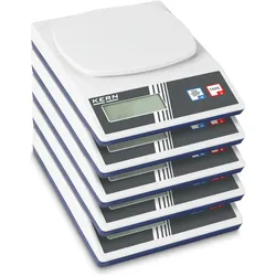 Kern, Feinwaage, Schulwaage Wägebereich 2200 g, Ablesbarkeit 1 g
