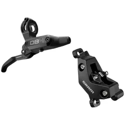 SRAM Scheibenbremse DB4 matt schwarz eloxiert | einzeln rechts