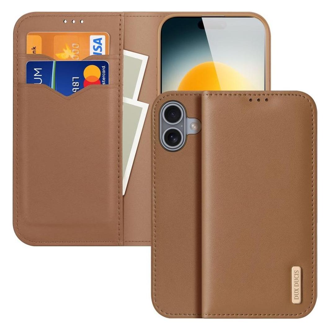 Dux Ducis iPhone 17 RFID Blocking Cover - Brown (Apple iPhone 17) (6601165174B)
